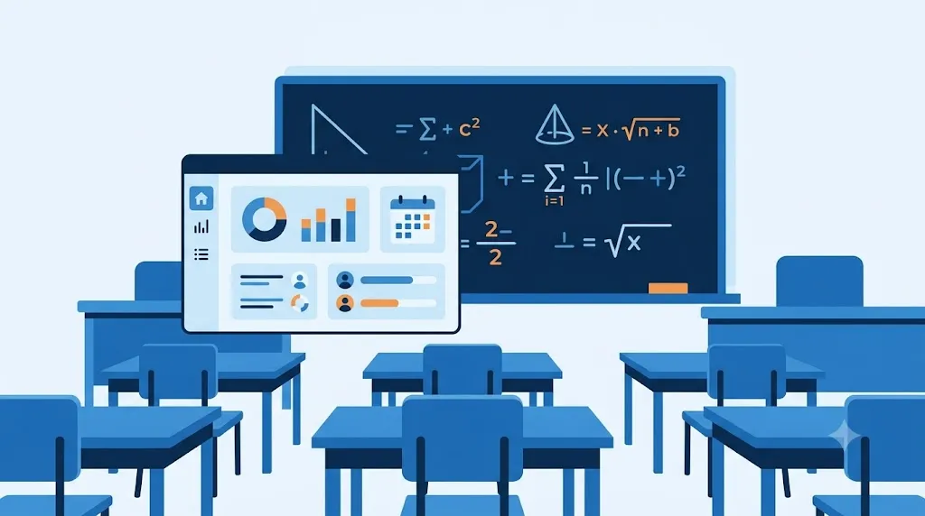 Software de gestión para academias de matemáticas